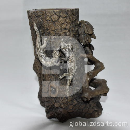 Adesa Online Auction Stone carving, two tigers fighting for food Factory